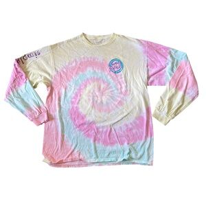 Simply SouthernTie-Dye Long Sleeve Shirt sz large Dog Lover, cotton